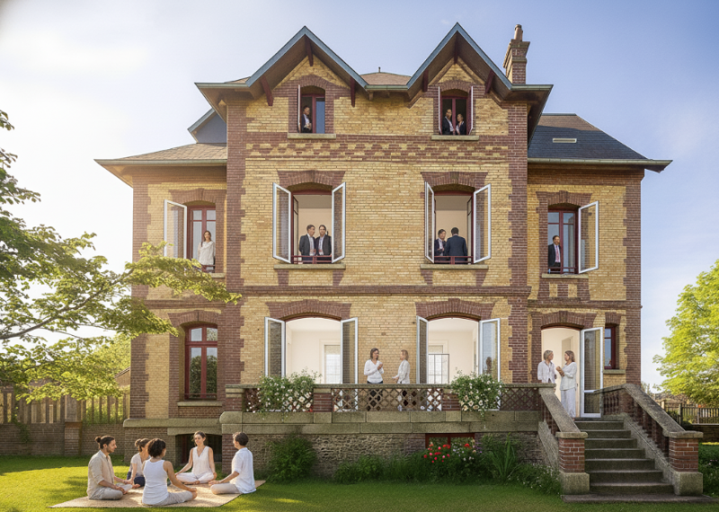 Hôtel séminaire avec salle de réunion et services bien-être