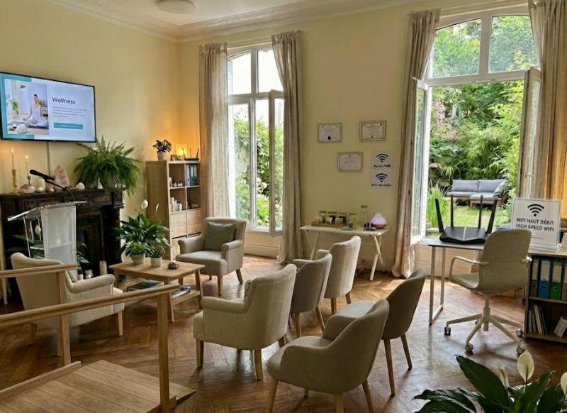 Location de lieu pour le bien-être pour les conférenciers garantissant un accès aux personnes à mobilité réduite et une connexion wifi haut débit au Havre