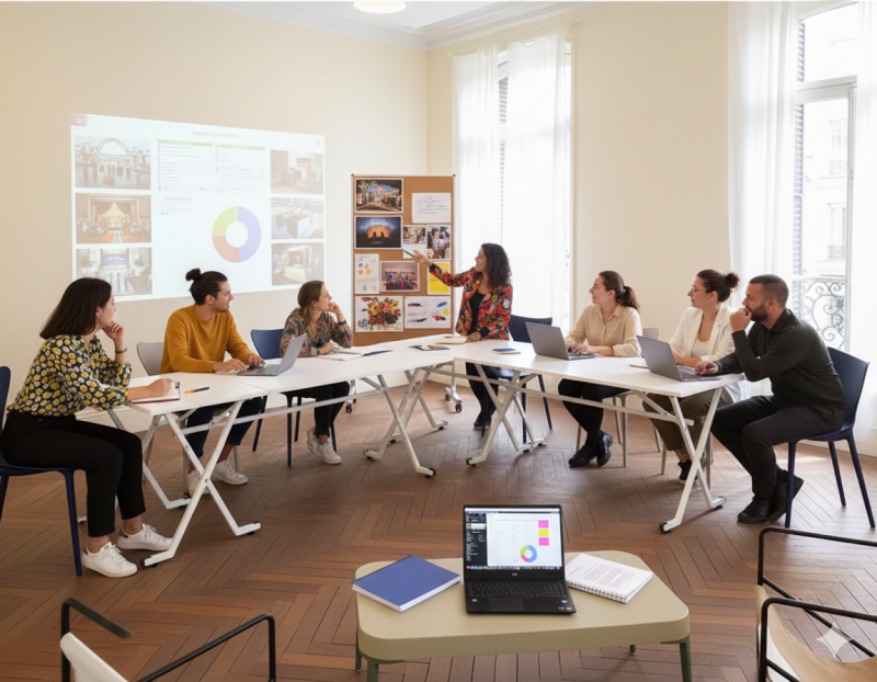 Location de lieu pour séminaire parfait pour agence événementielle voulant un lieu authentique et raffiné pour coordonner ses réunions clés au Havre