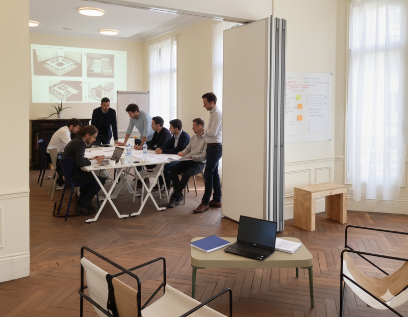 Lieu à louer pour séminaire de cabinet d’architecture au Havre