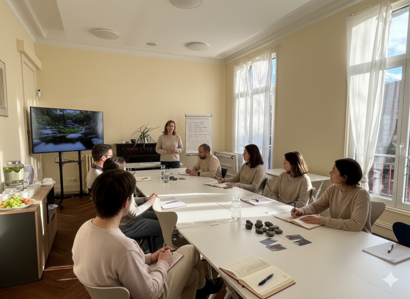 Location de lieu pour team building prévue pour psychopraticiens au Havre