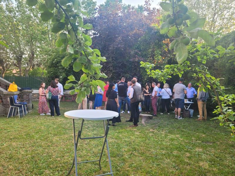 Jardin pour réception au havre