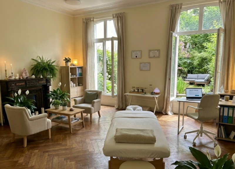 Location de lieu pour le bien-être pour les professionnels des médecines douces avec service de devis gratuit pour un cabinet partagé ponctuel au Havre