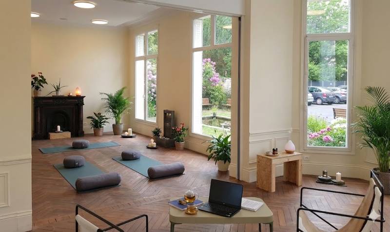 Location de lieu pour le bien-être pour les sophrologues cherchant une salle calme avec jardin privatif et un stationnement facile sur place au Havre