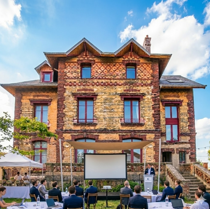 Organisez votre événement séminaire dans un manoir du XIXᵉ siècle avec salle modulable et services professionnels complets au Havre et en Normandie